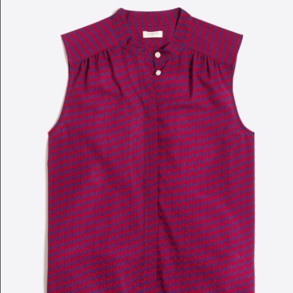 J. Crew Tops - J. Crew Cherry Printed Cami Top
